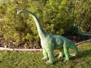 3-er Set Dinos: Brachiosaurier, 91 cm lang
