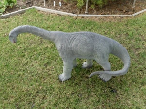 3-er Set Dinos: Gamarasaurier, 121 cm lang