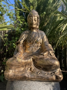 Buddha Figuren für den Garten mudra