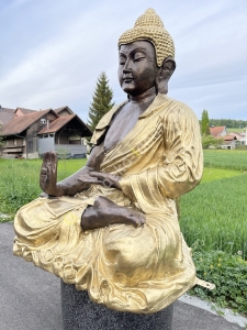 Buddha Statue xxl lebensgross als Gartenfigur