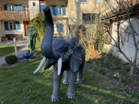 Elefanten Deko Figur Gartenfigur Elefant gross