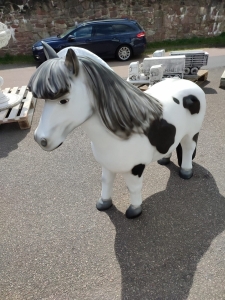 Deko Shetlandpony Pony Figur lebensgross 3