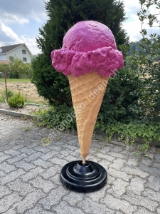 Eis Werbefigur & Eistüten Aufsteller 2