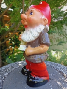 Maler- Gartenzwerg, 27 cm hoch 2