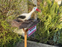 Spezielle Geburtstafel für ein Mädchen