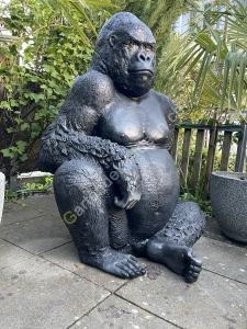 Gorilla Lebensgross 