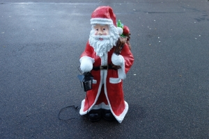 Grosser Deko Weihnachtsmann  Beleuchtung