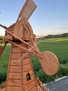 Die Verbindungen der Holz Deko Windmühle