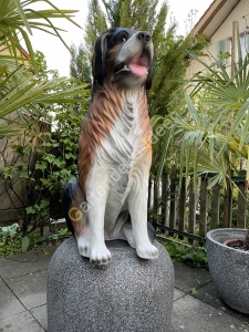 Figur Sennenhund Figur gross lebensecht