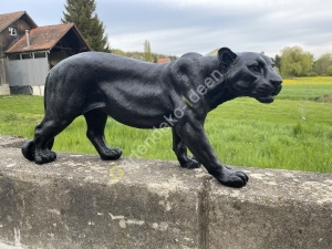 Deko Panther Figur Schwarz