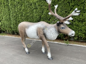 XXL  Weihnachtsdeko Rentier Deko lebensgross 5