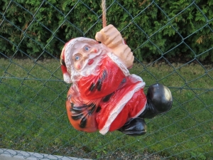 Kletter Weihnachtsmann für draussen, 