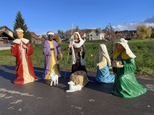 XXL Krippenfiguren Set fuer den Garten