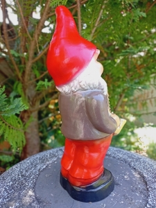 Musiker- Gartenzwerg mit Saxophon, 32 cm hoch 3