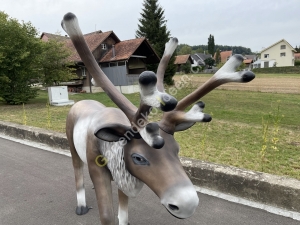 Rentier für Weihnachten Weihnachtsrentier vorne