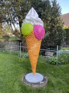 Riesen Eis Eistüte Aufsteller 2 Meter