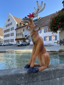 Rudolf Rentier Deko Weihnachtsrentier 1