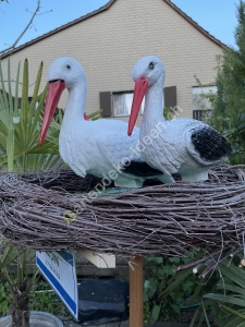 Storch Geburtstafel Storch Deko zur Geburt 3