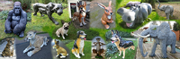 Tierfiguren / Deko Figuren Tiere - klein bis Lebensgoss Tierfiguren / Deko Figuren Tiere - klein bis Lebensgoss
